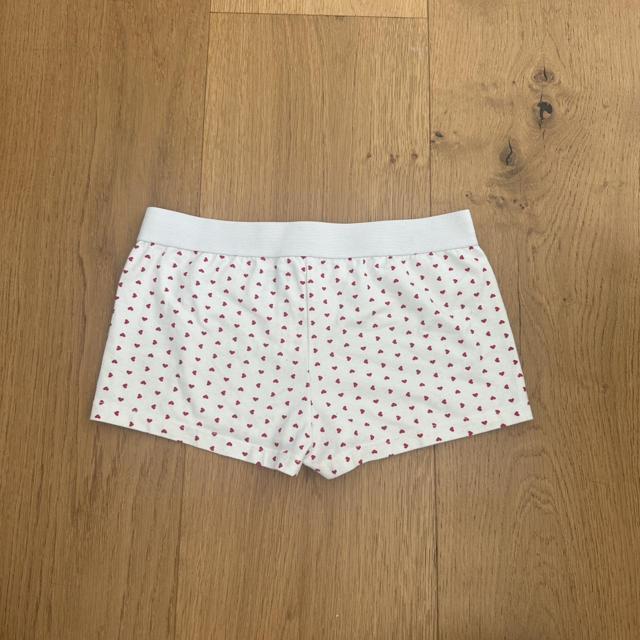 Brandy Melville NWT Boy Short Heart White - $15 New With Tags - From Lilly