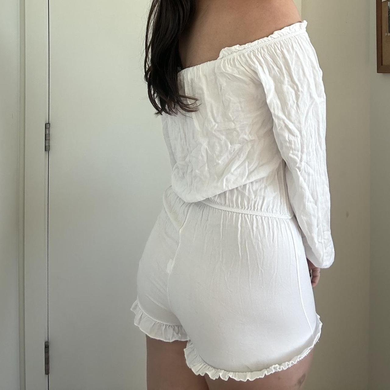 Brandy melville 2025 white romper