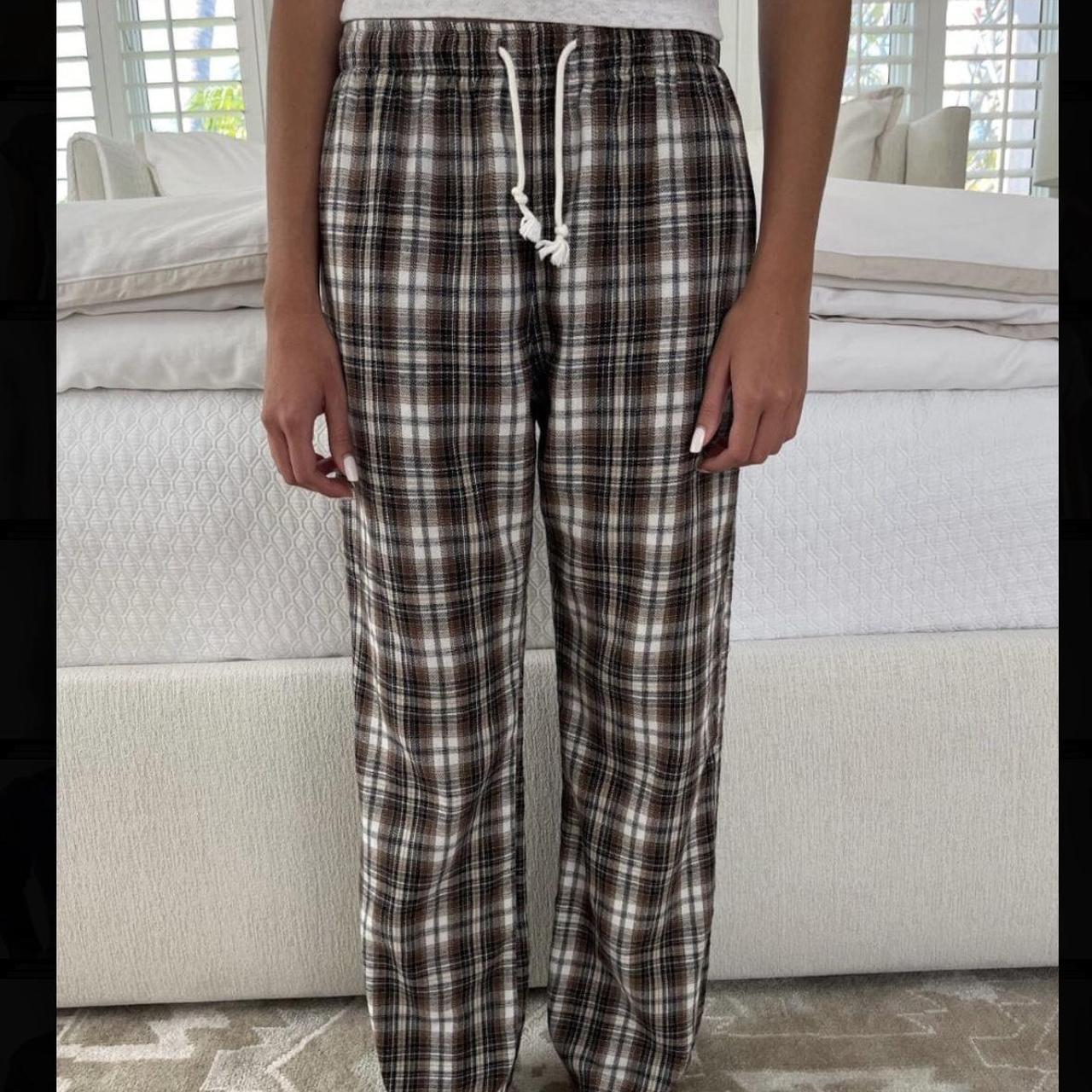 Brown Plaid Brandy Melville Red Plaid Pants Brandy Melville Brown