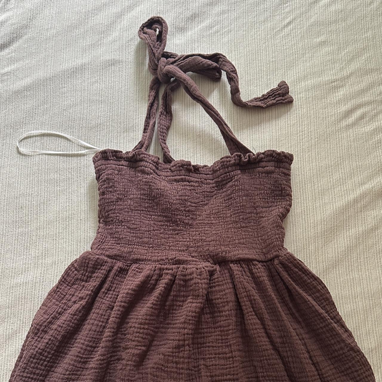 Princess Polly Women's Brown Dress Depop
