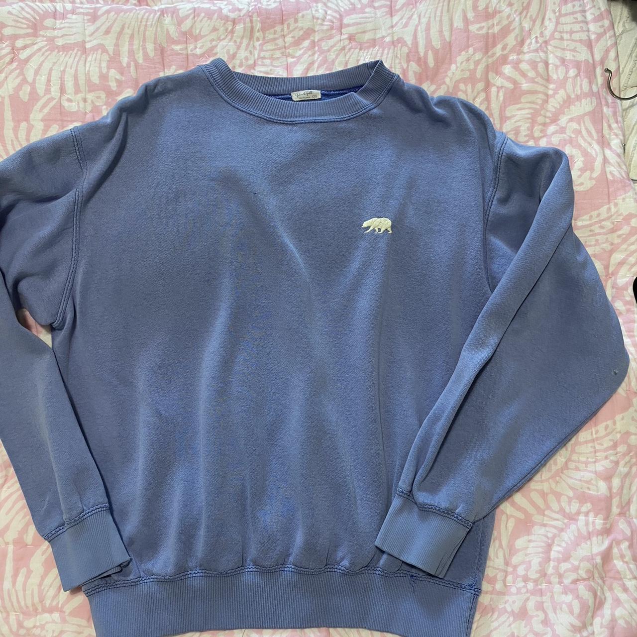 vintage brandy blue purple crewneck with polar bear