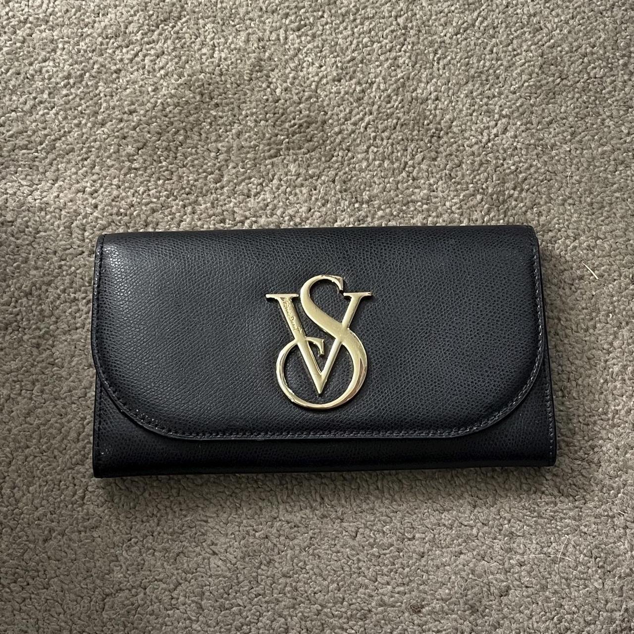 Victoria Secret black wallet - Genuine... - Depop