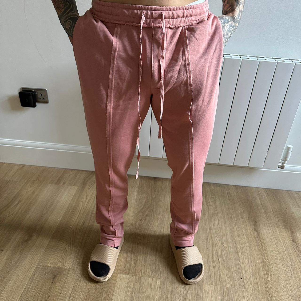 Salmon nova slim joggers Size M Brand new with tags Depop