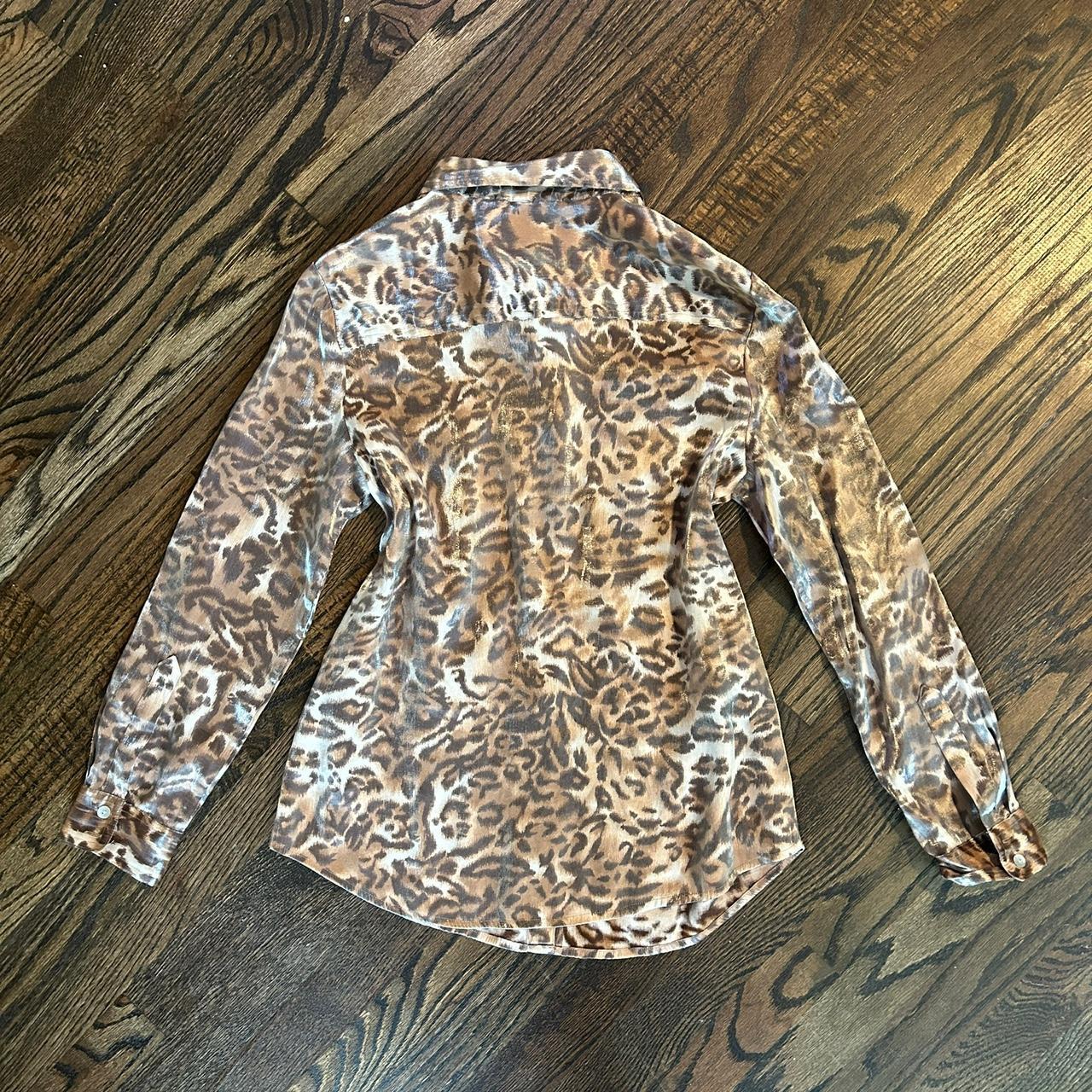 Ruby Rd. Women's Blouse - Brown/Black - 12 – Ruby… - image 3