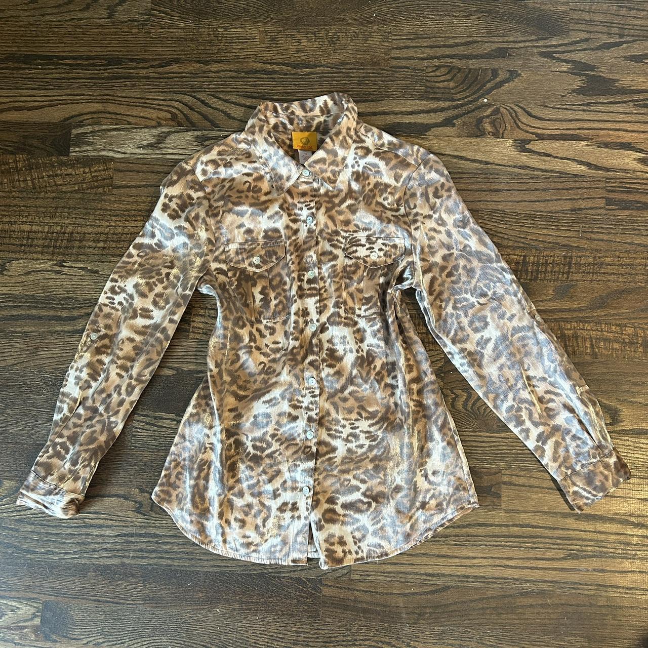 Ruby Rd. Women's Blouse - Brown/Black - 12 – Ruby… - image 2