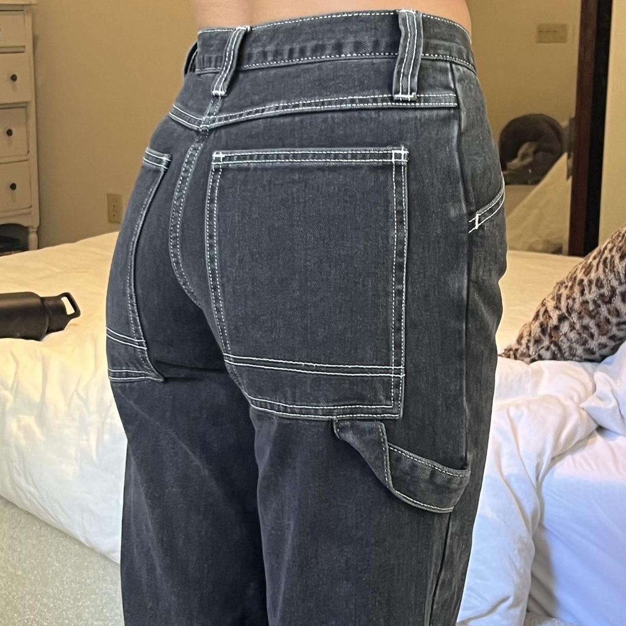 Brandy Melville Cargo pant new with tags! I’m 5’10”... Depop