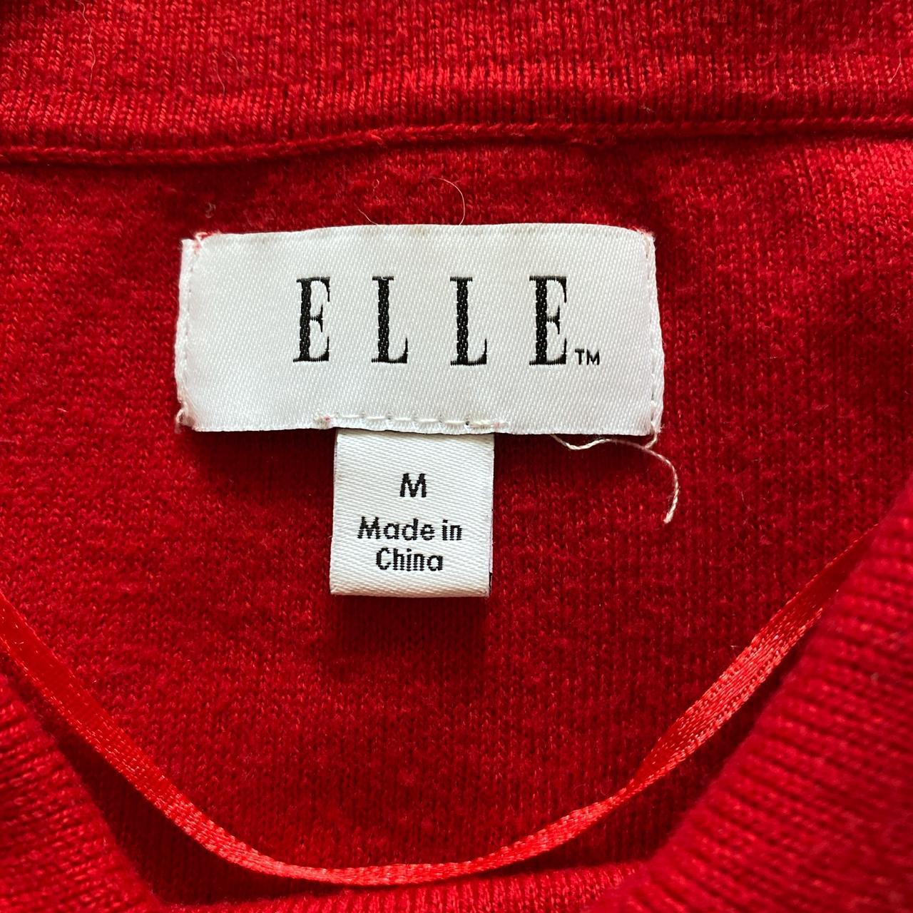 ELLE Women's Red Jumper (4)