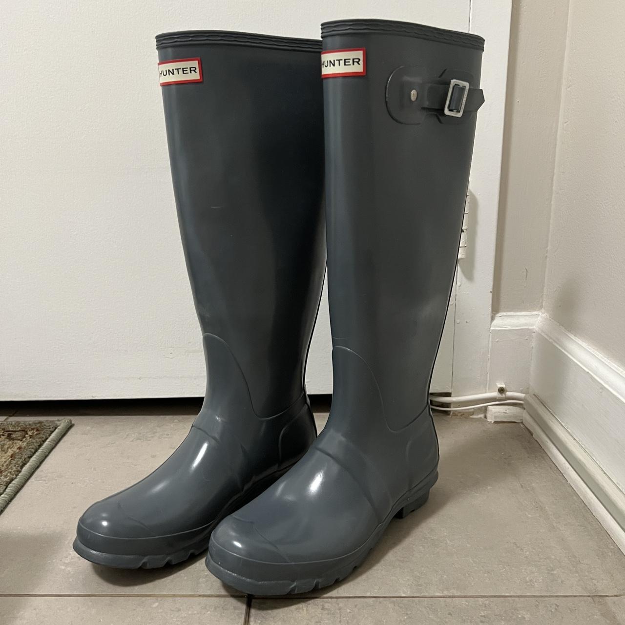 Gull gray cheap hunter boots