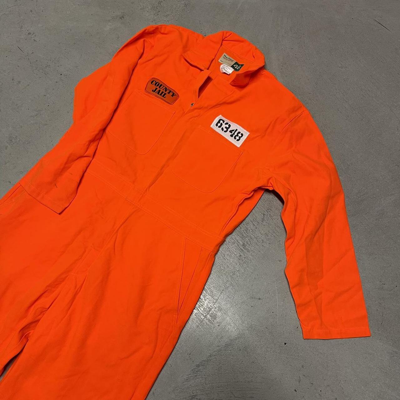 County jail patch jumpsuit Excellent condition... Depop