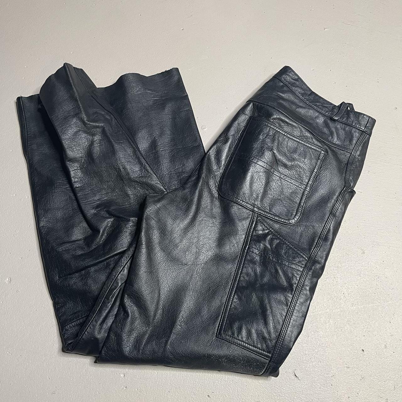 Wilson’s Leather Men's Black Trousers