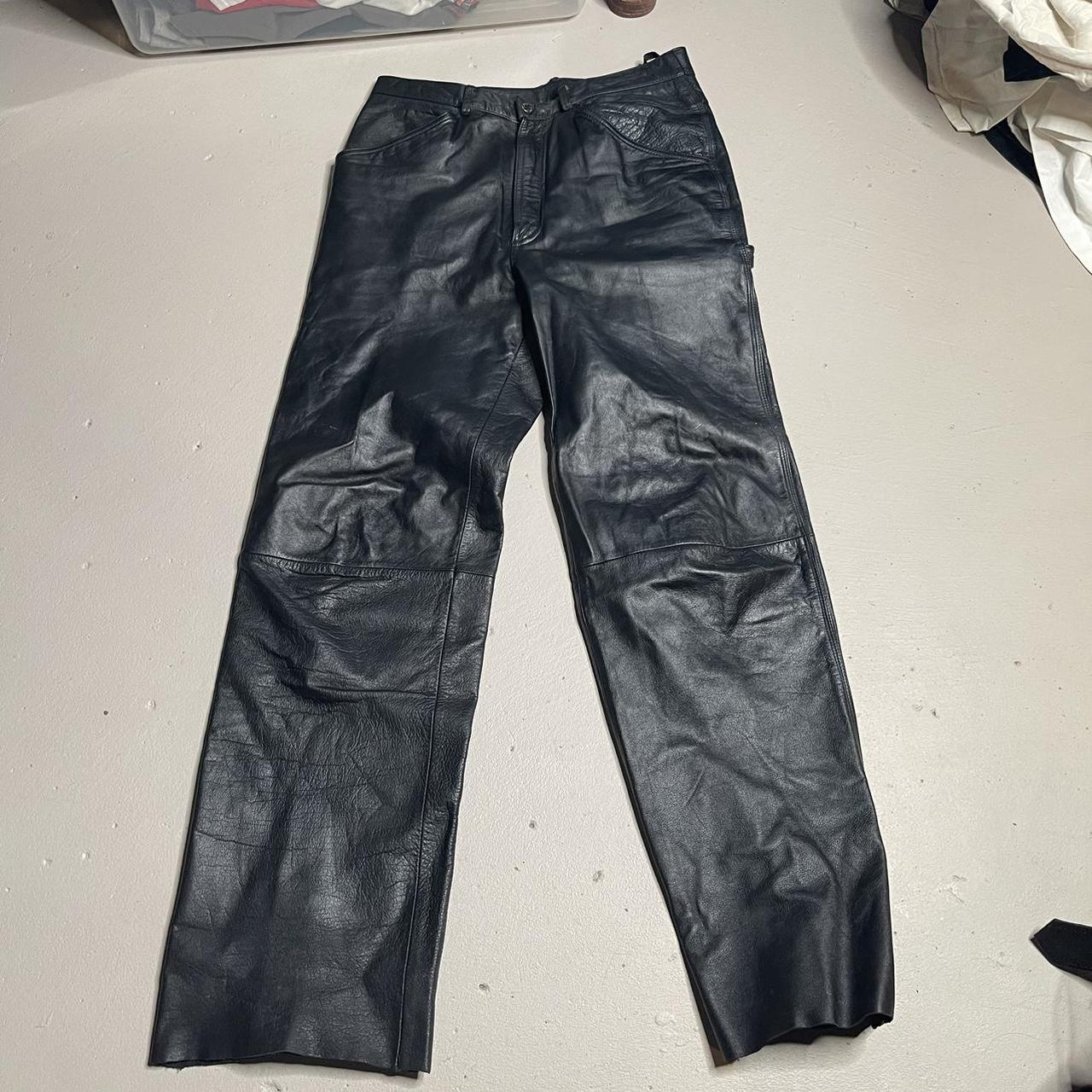 Wilson’s Leather Men's Black Trousers (2)