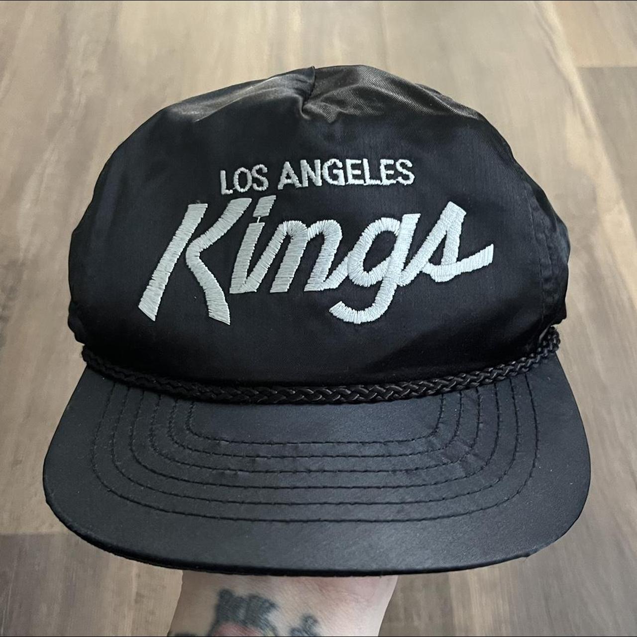 Los Angeles Kings Script Snapback Hat As-is