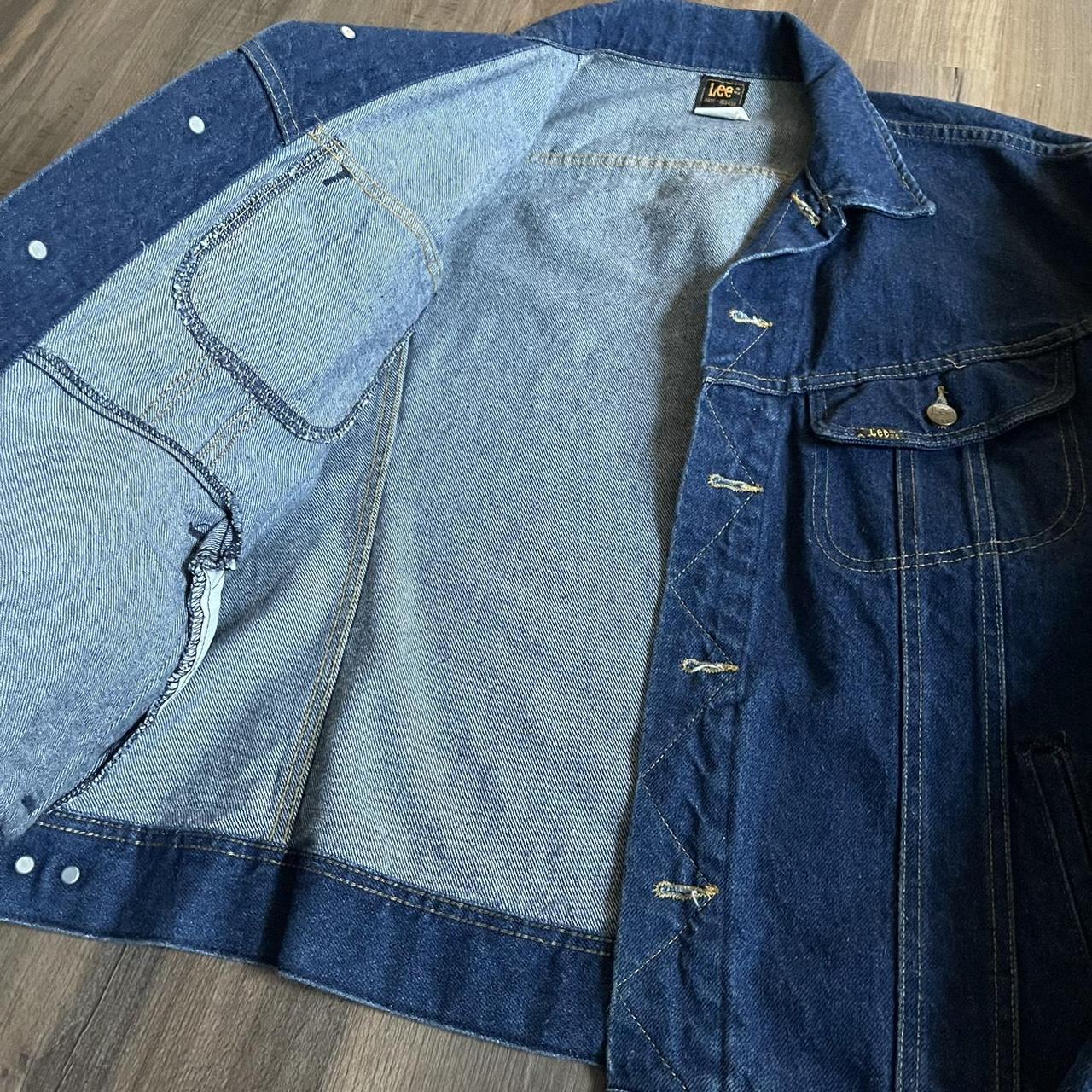 Lee denim jacket Great condition Men’s large... - Depop