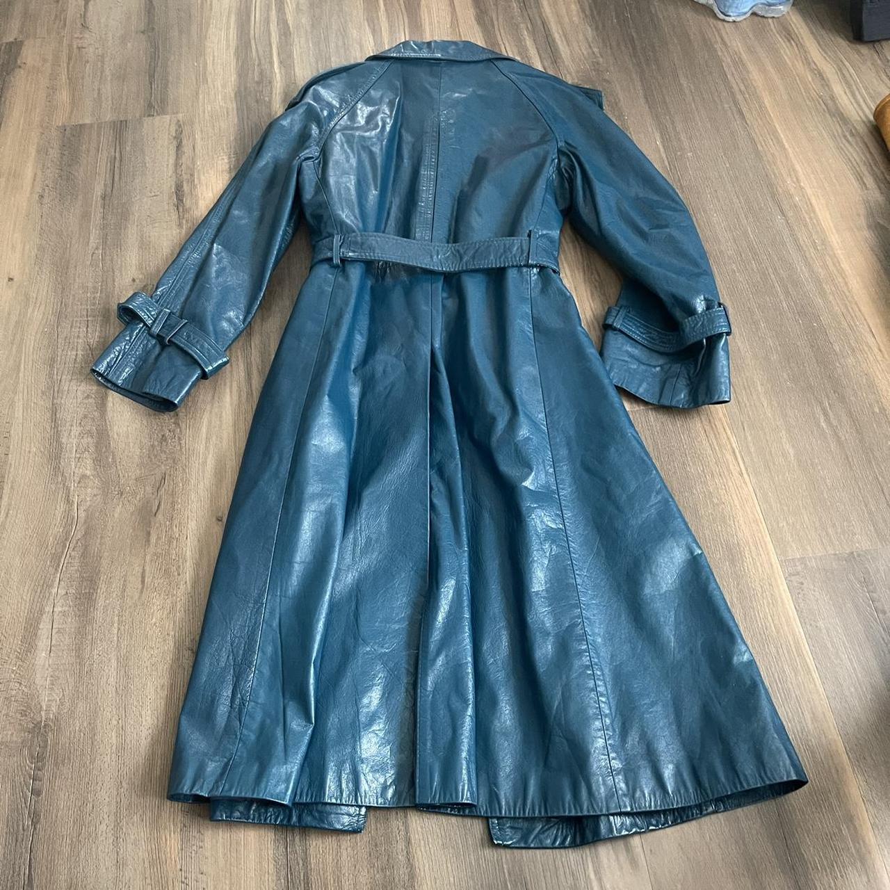 1960s 1970s Montgomery ward tannery leather long... - Depop