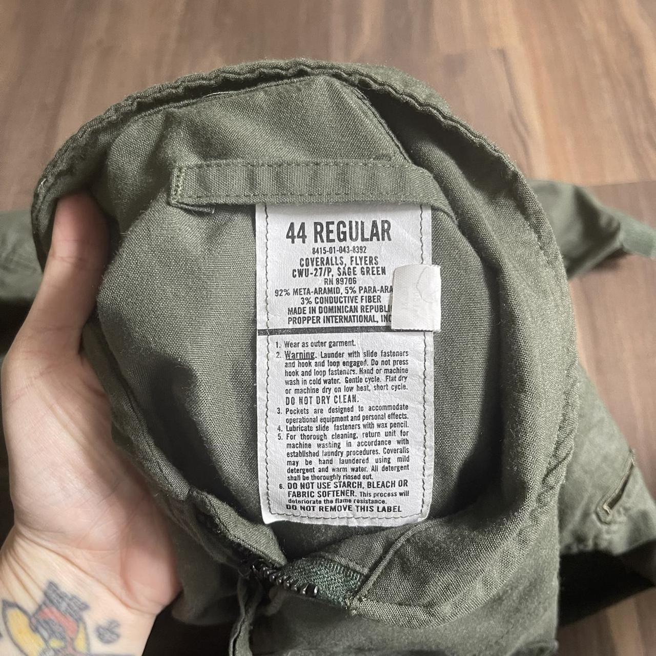 Military flight suit Great condition Men’s 40... - Depop