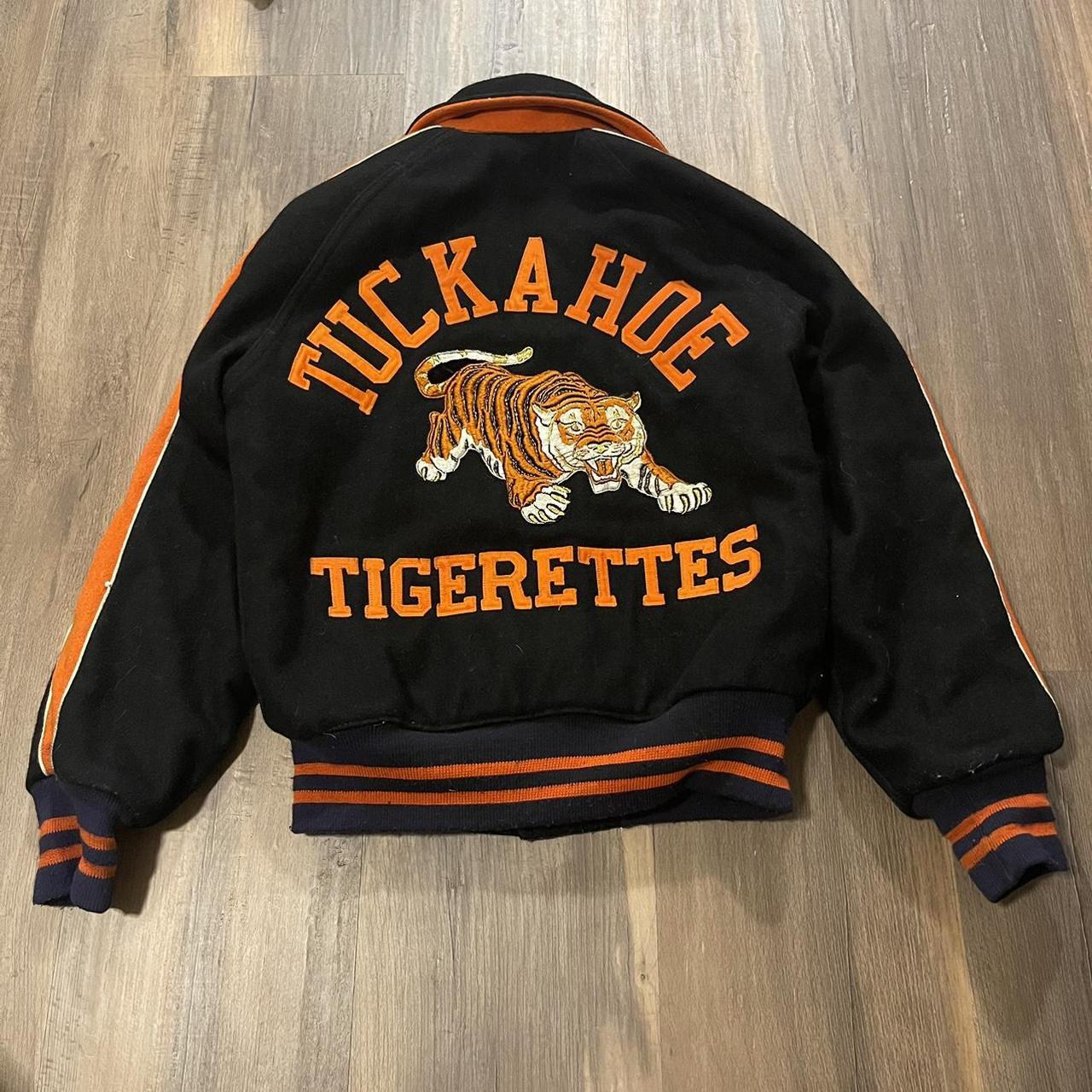 1950s 1960s Tuckahoe Tiger variety coat Inside has... - Depop