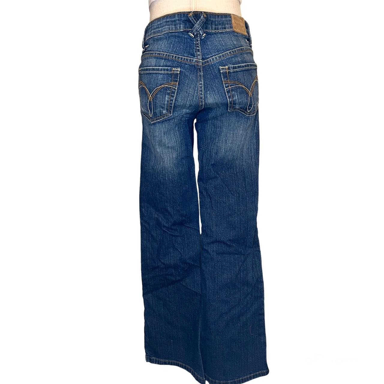 Women's Navy Jeans Depop