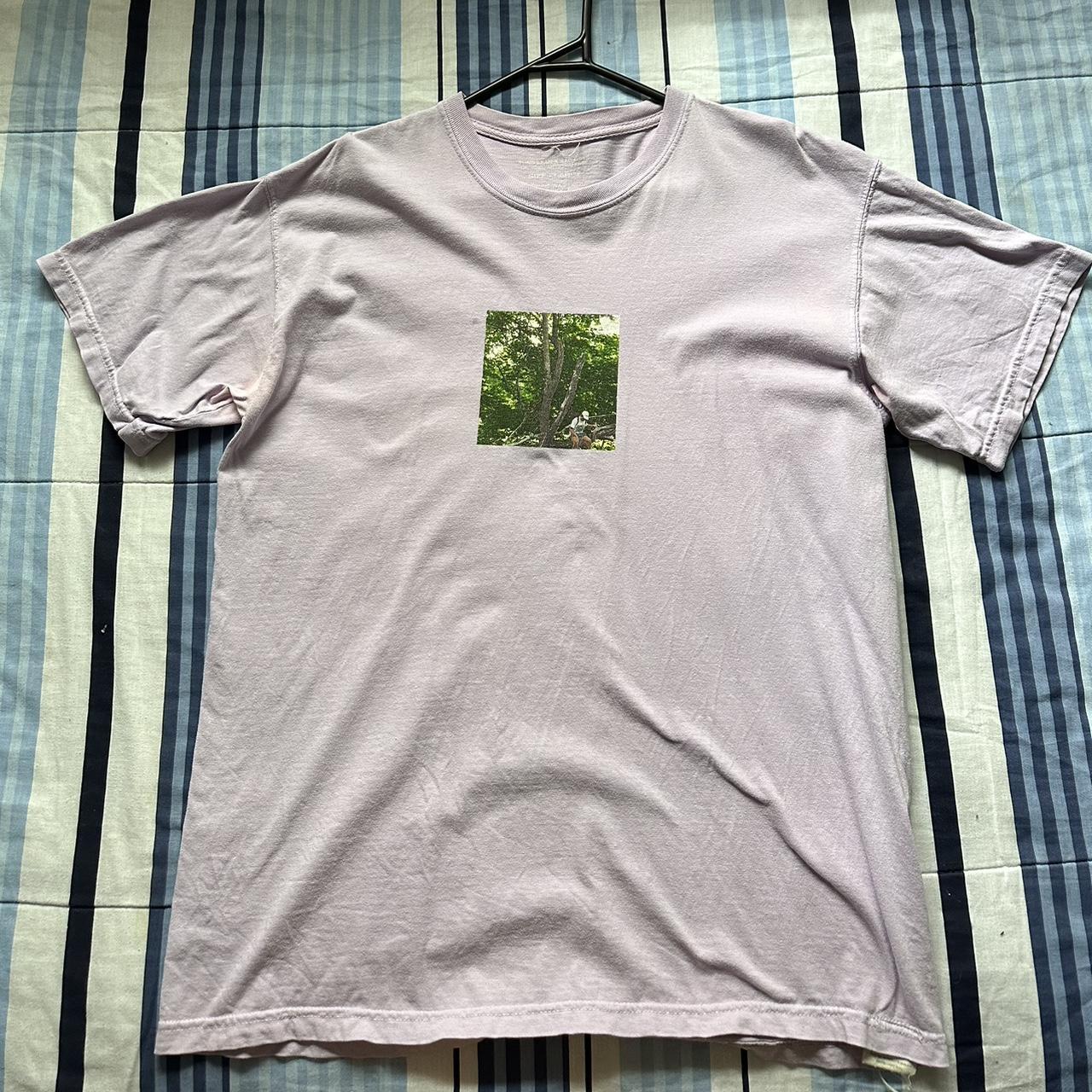 Yung lean lavender tee Discolouring in the arm... - Depop