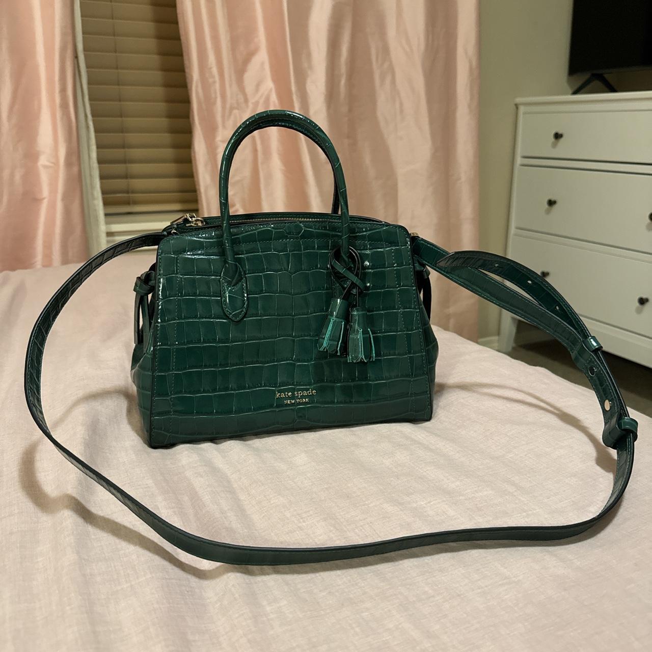 Kate spade dark online green purse