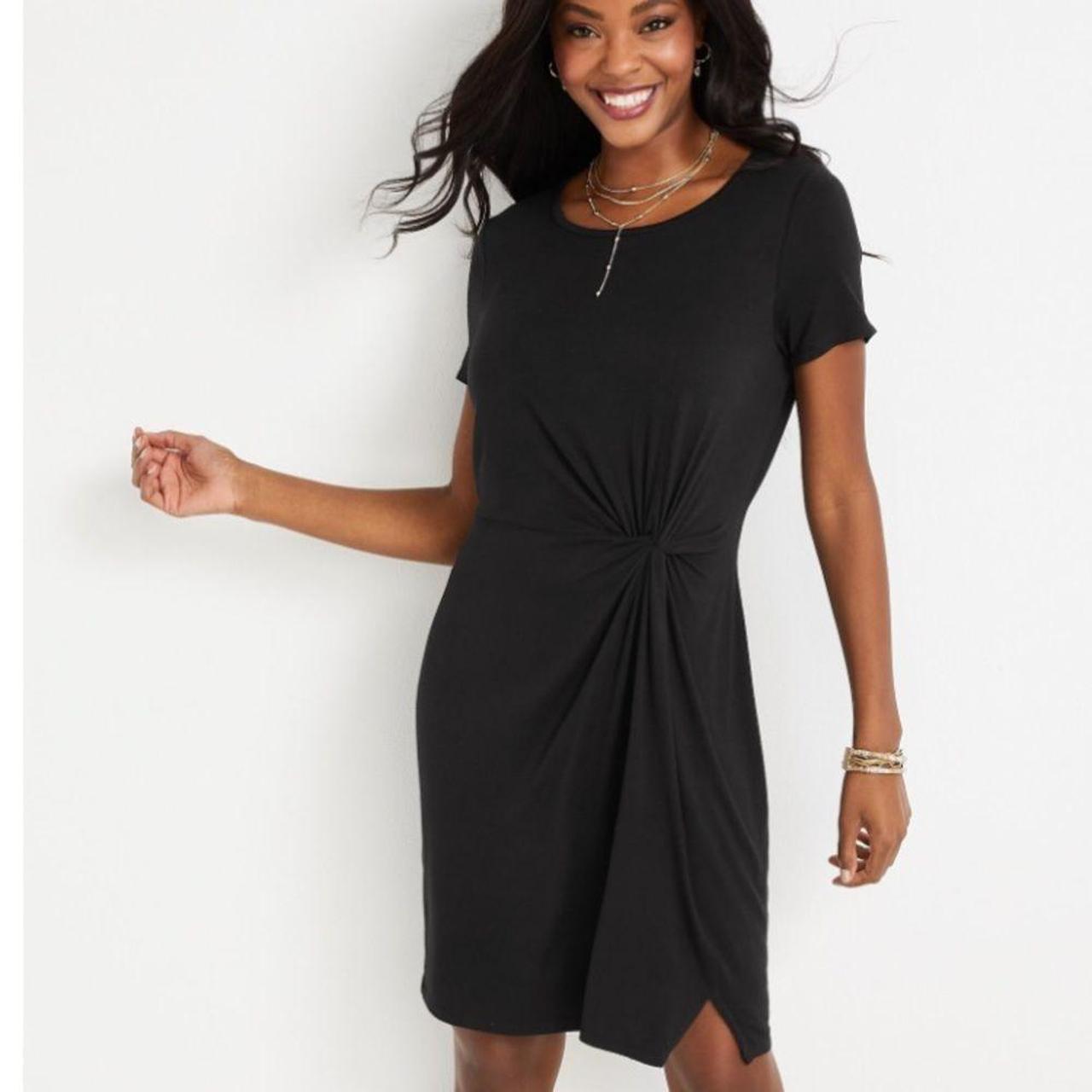 Maurices Women's Black Dress Depop