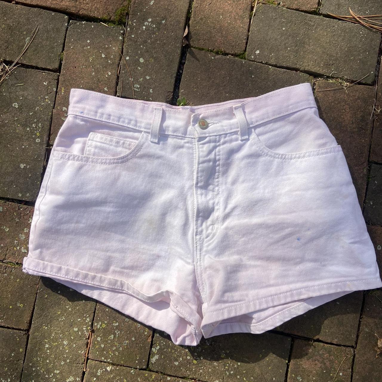 17London Women's White and Pink Shorts (4)