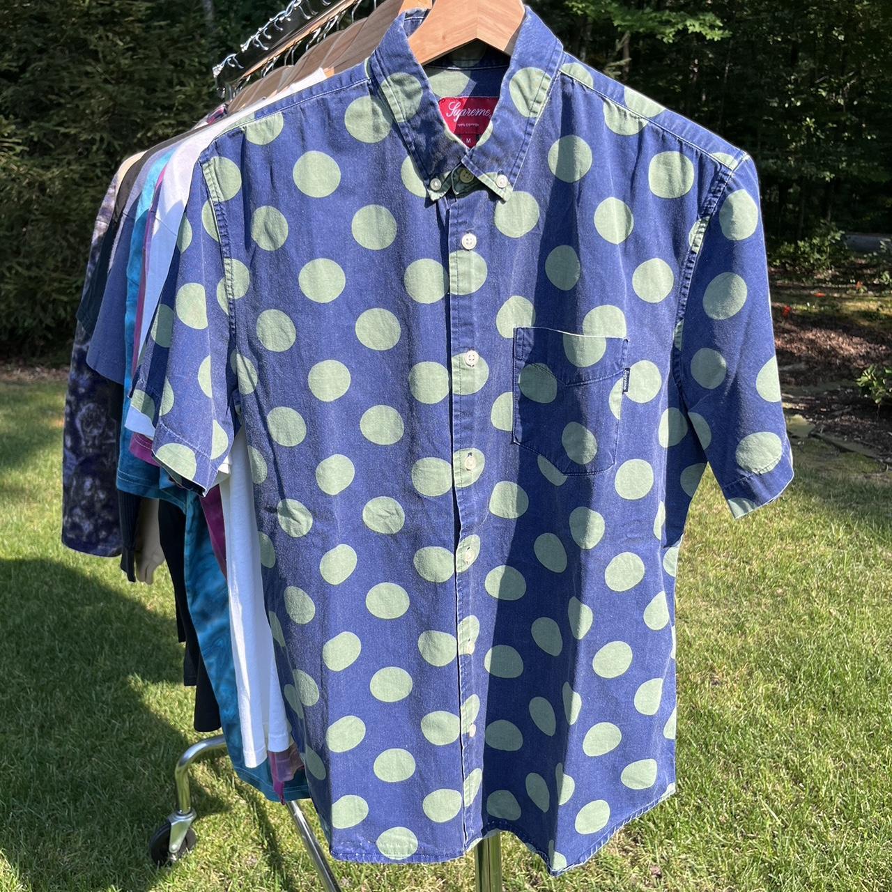 Supreme polka dot shirt online