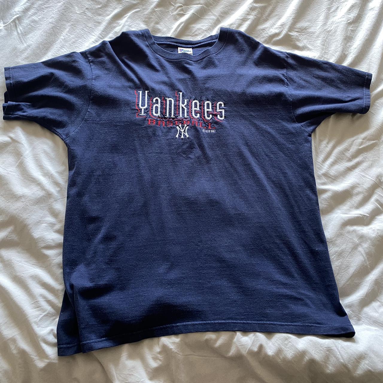 Vintage New York Yankees 1997 T Shirt Tee Pro Layer Made USA 