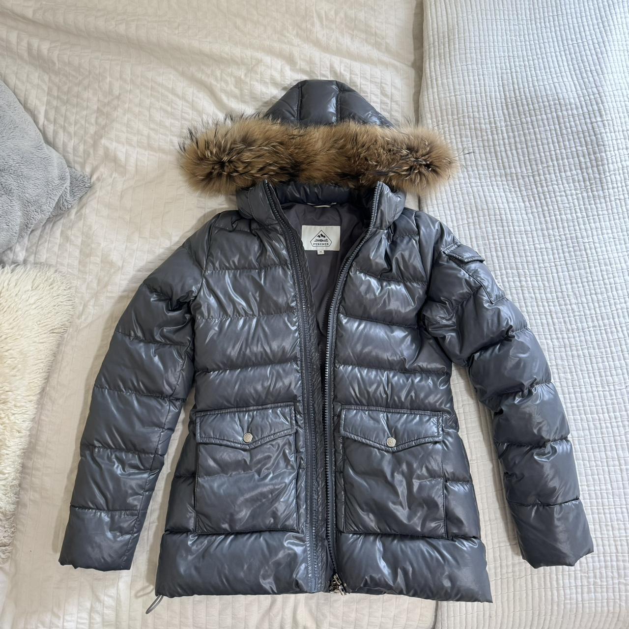 Women’s Pyrenex Shiny Down Jacket Mid-length down... - Depop