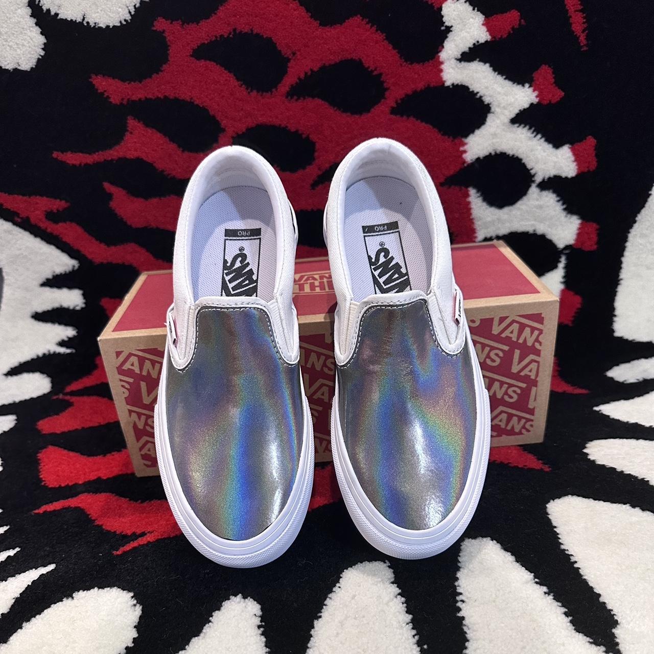 Vans Holographic Slip On Shoes BRAND NEW