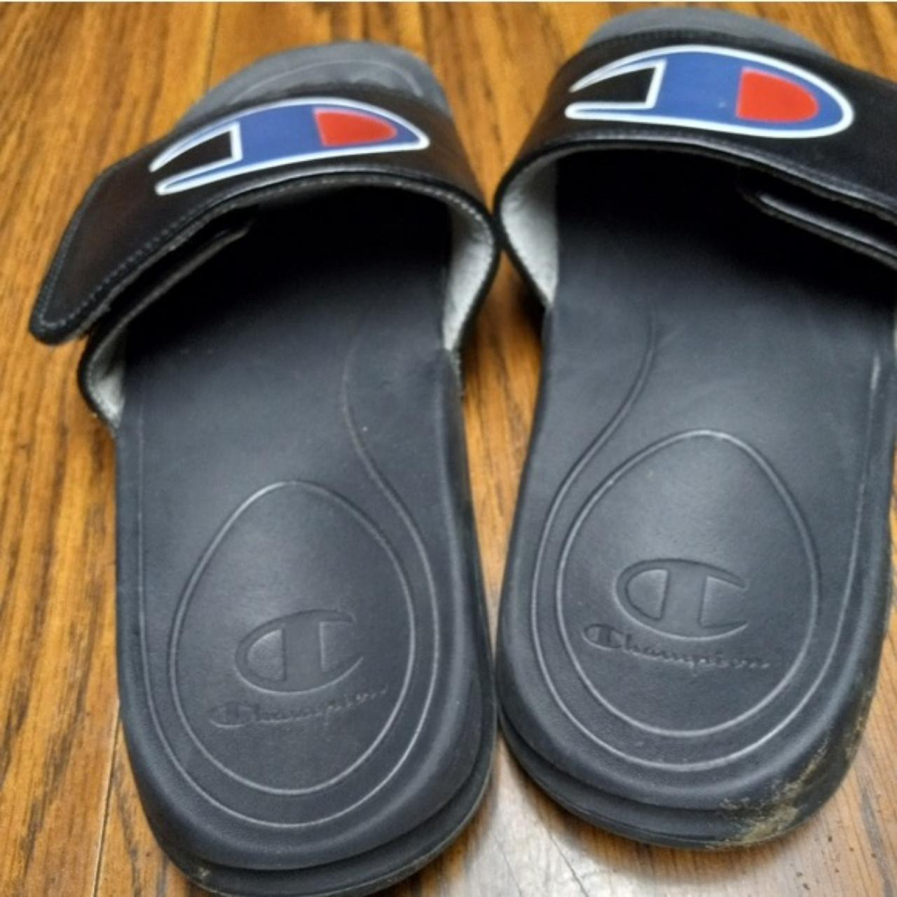 Dark blue best sale champion slides