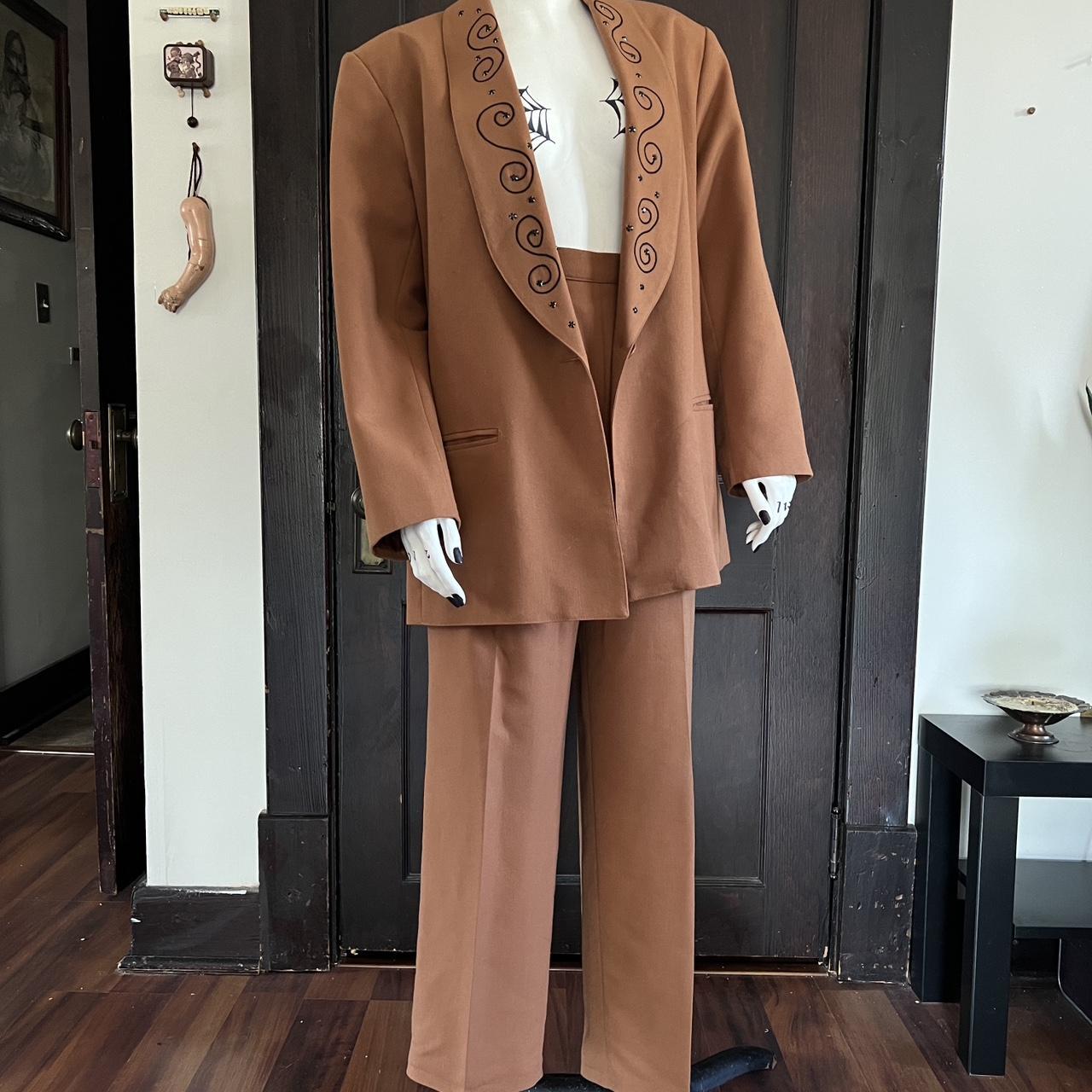 Rust suit outlet womens