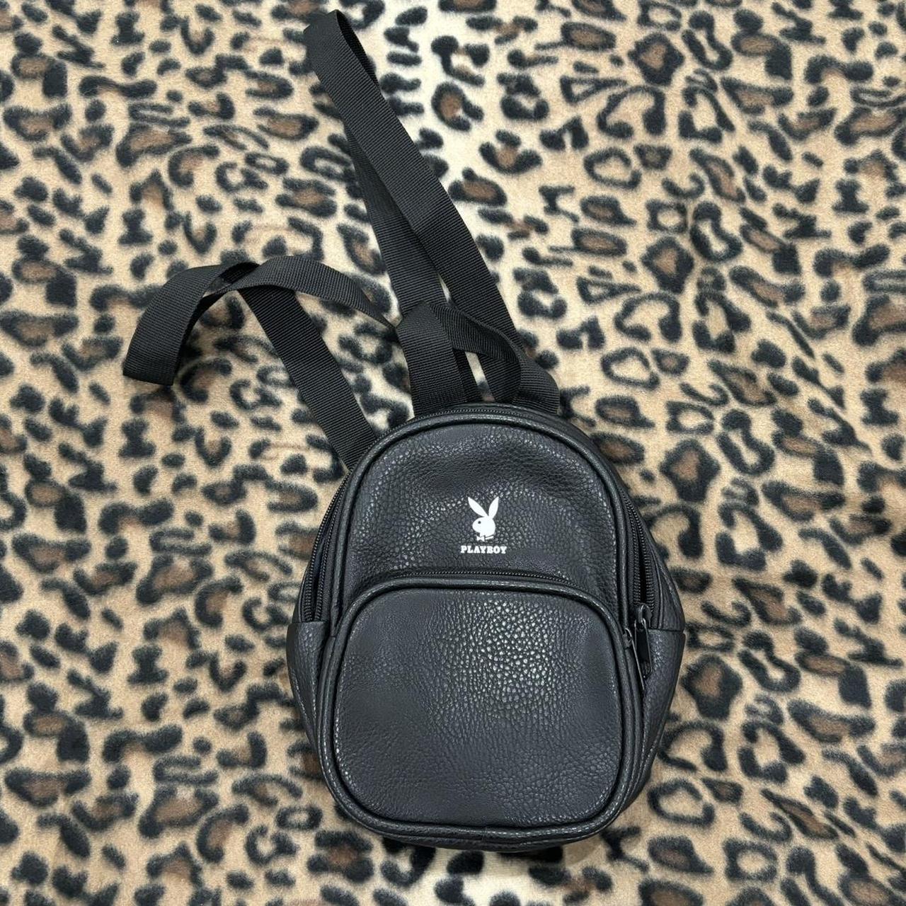 Black Playboy mini backpack deals