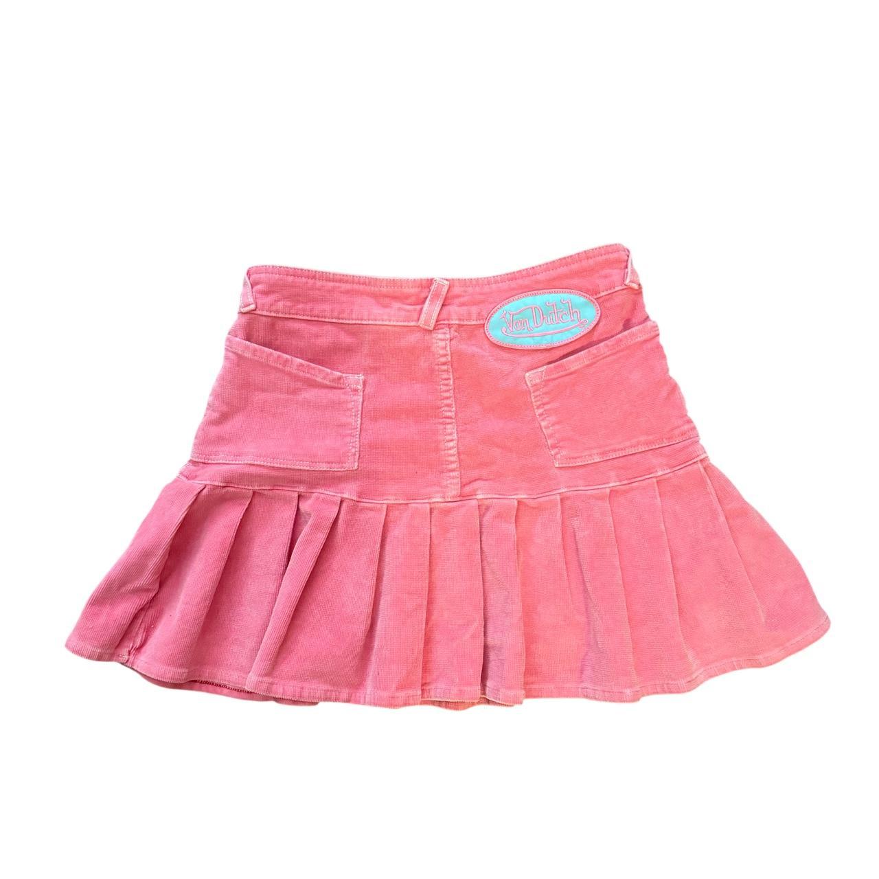 スカート 00s archives VON DUTCH Gimick Skirt Vintage 90's Archive Von Dutch Funky Patch Denim Mini Skirt