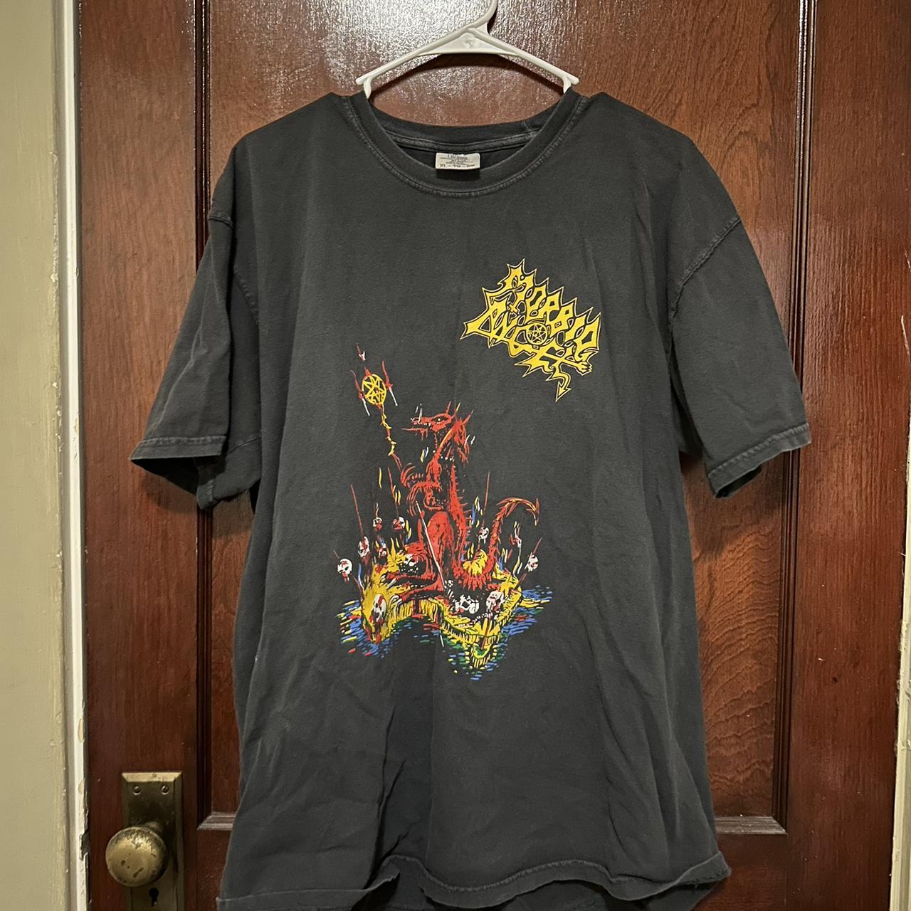 Morbid Angel tee size XL comfort colors... - Depop