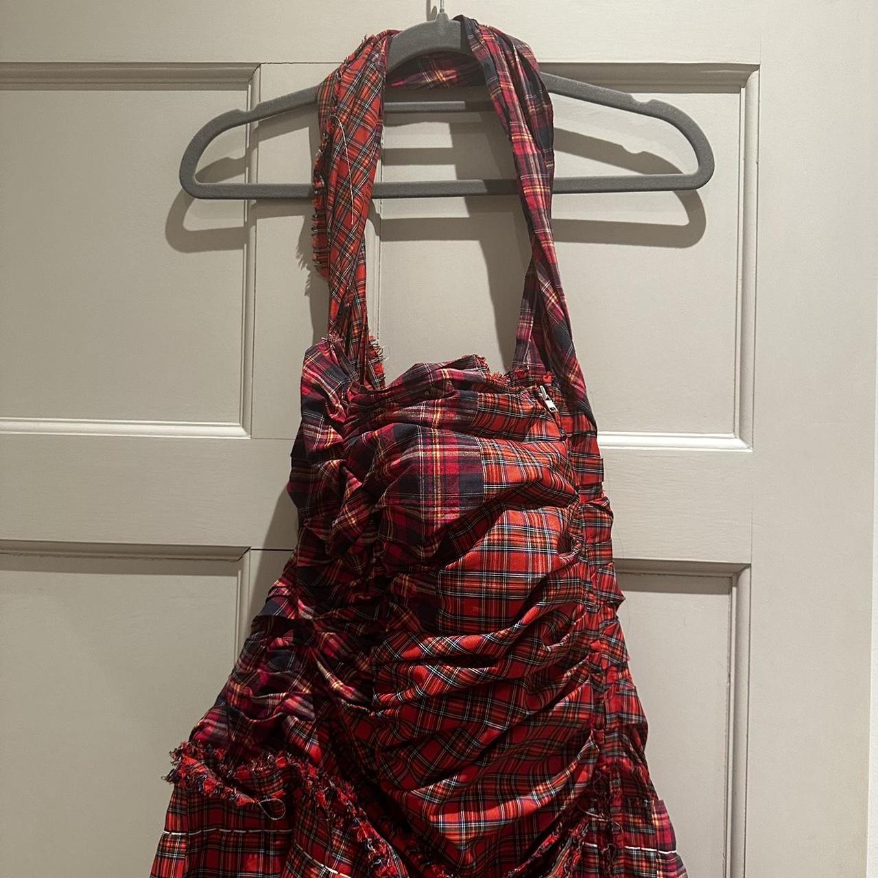 Super RARE Comme des Garçons tartan dress ✨,