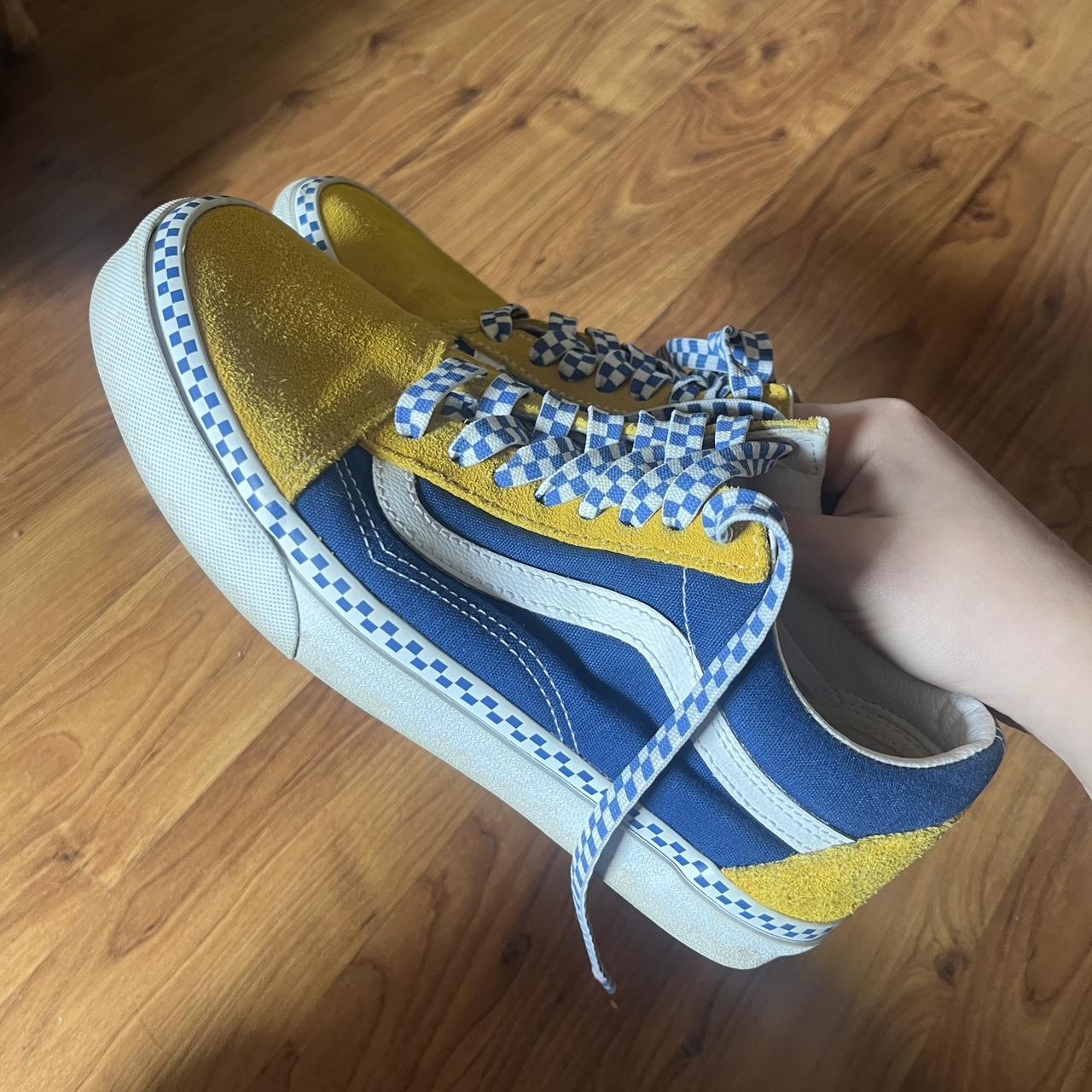 Vans Women's Sneakers Yellow/Blue US – blue and yellow