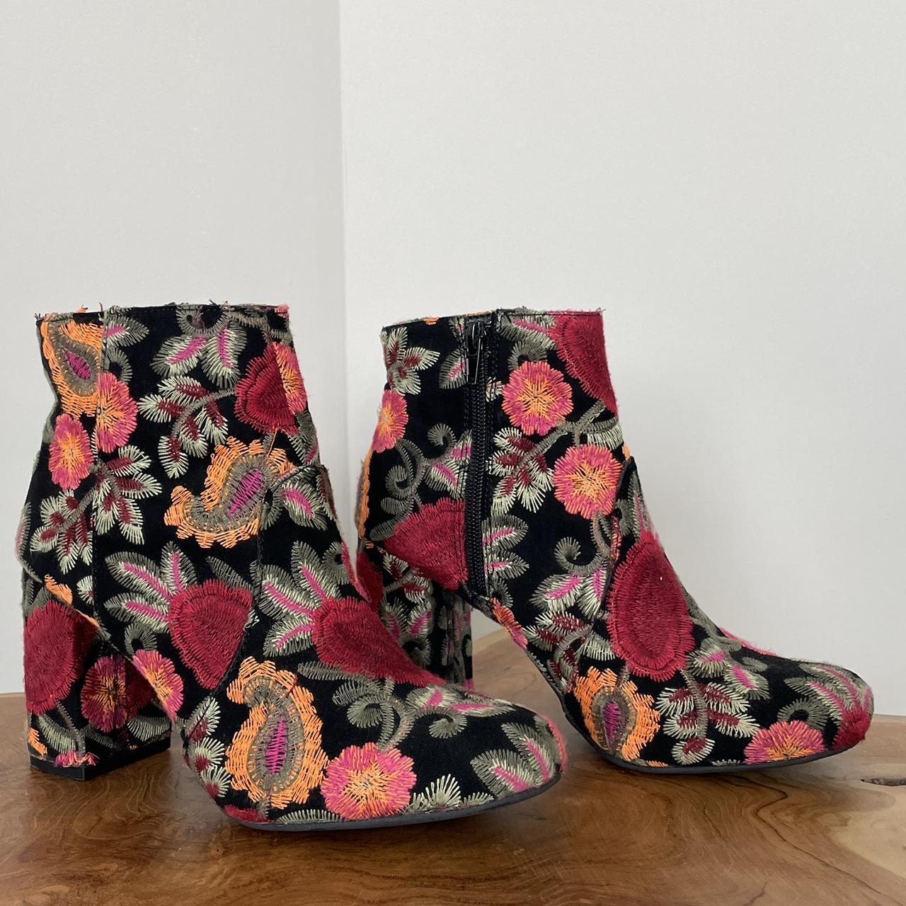 Mia vail embroidered ankle boot online