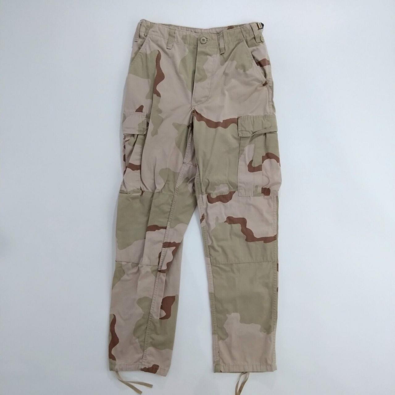 US Military Desert Camo Cargo Pants Men's Size Small... Depop