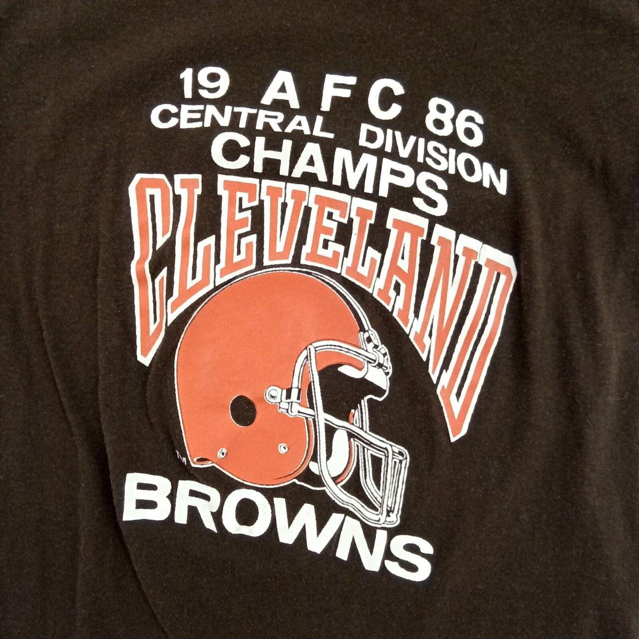 Vintage Cleveland Browns shirt Size Large Pit-to-Pit - Depop