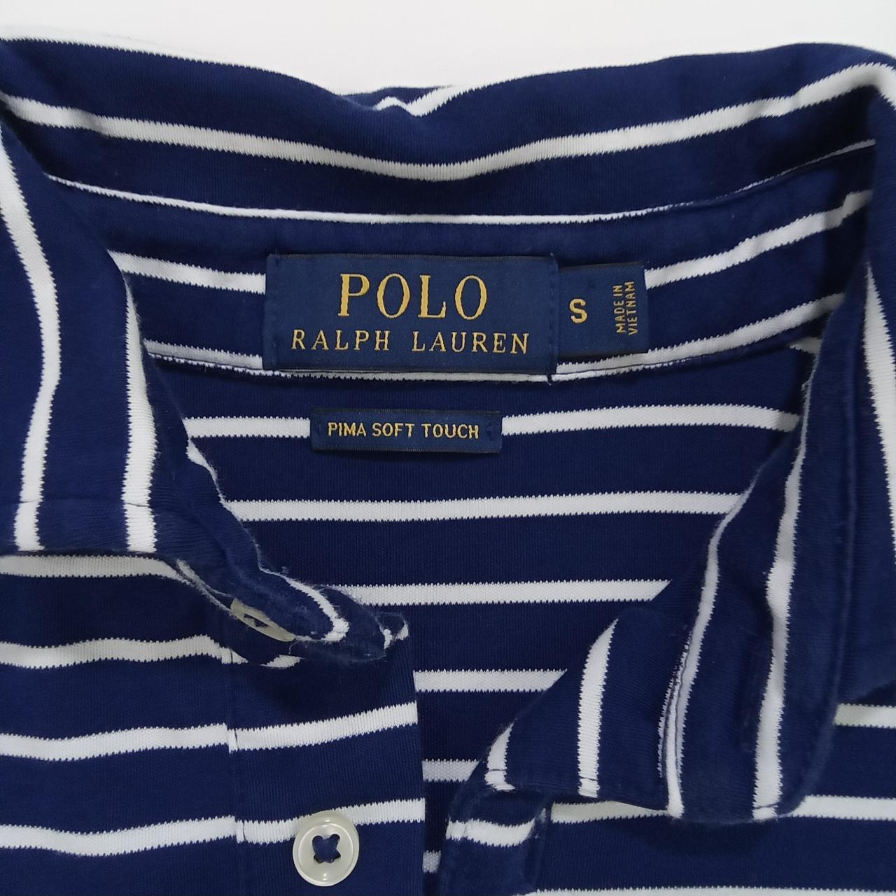 Vintage Polo Ralph Lauren Men's Pima Soft Touch Polo... - Depop