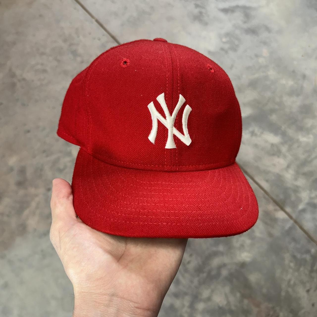 Vintage New York Yankees Fitted Hat Vintage 90s New - Depop