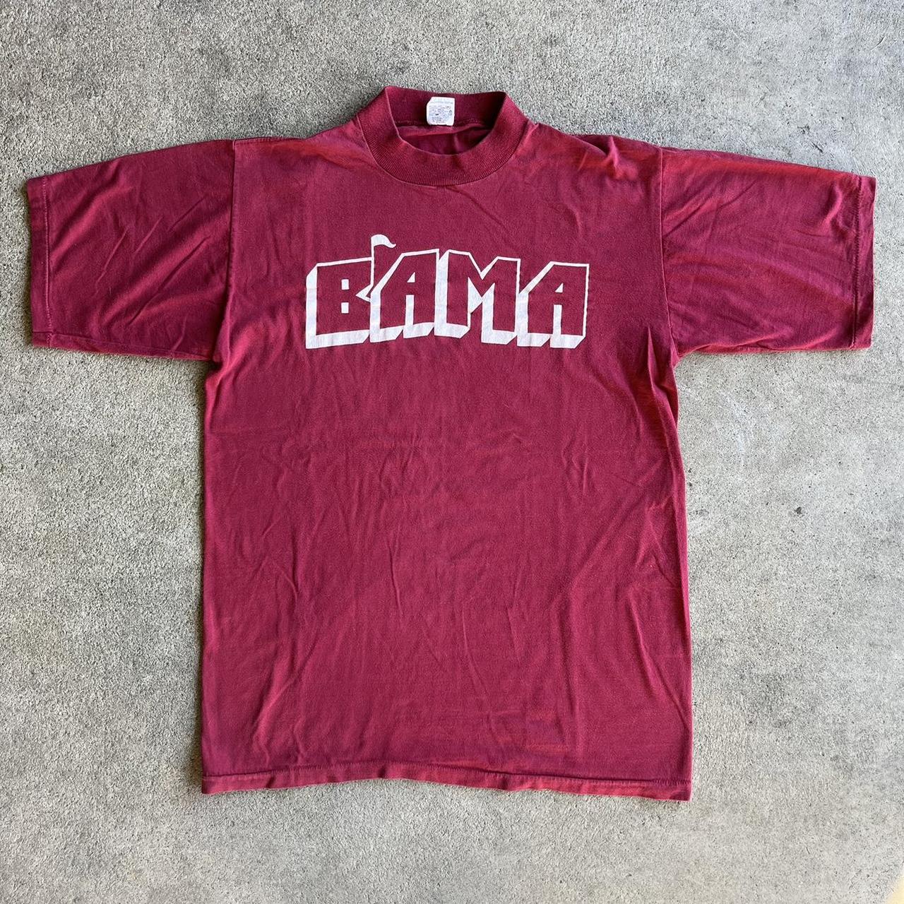 Vintage Alabama Crimson Tide T-Shirt Russell Athletic Size sale Large Bama