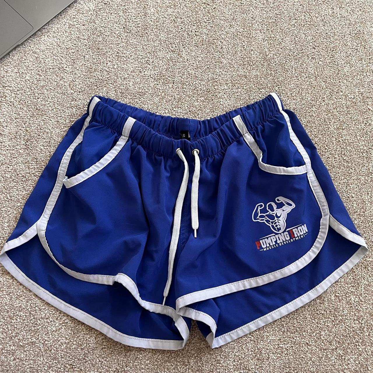Pumping Iron Squat shorts/ hot pants Small Depop