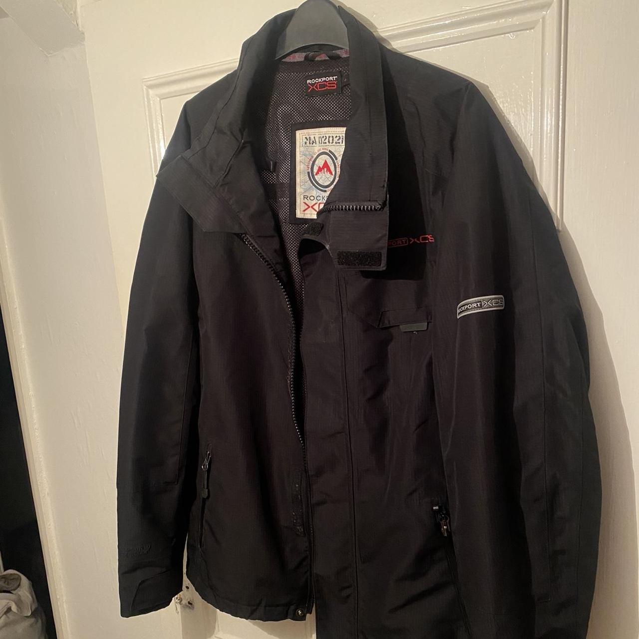 Black Rockport XCS waterproof jacket - Hydro Sheild... - Depop