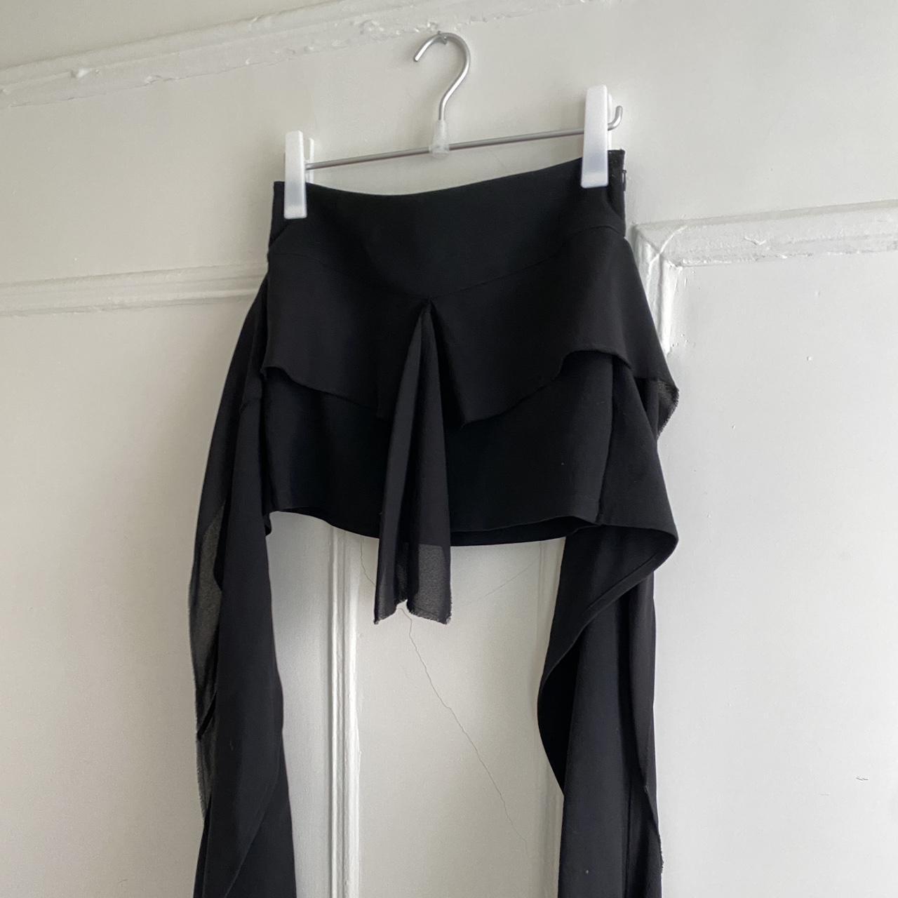 Limi Feu drape mini skirt size xs | Depop