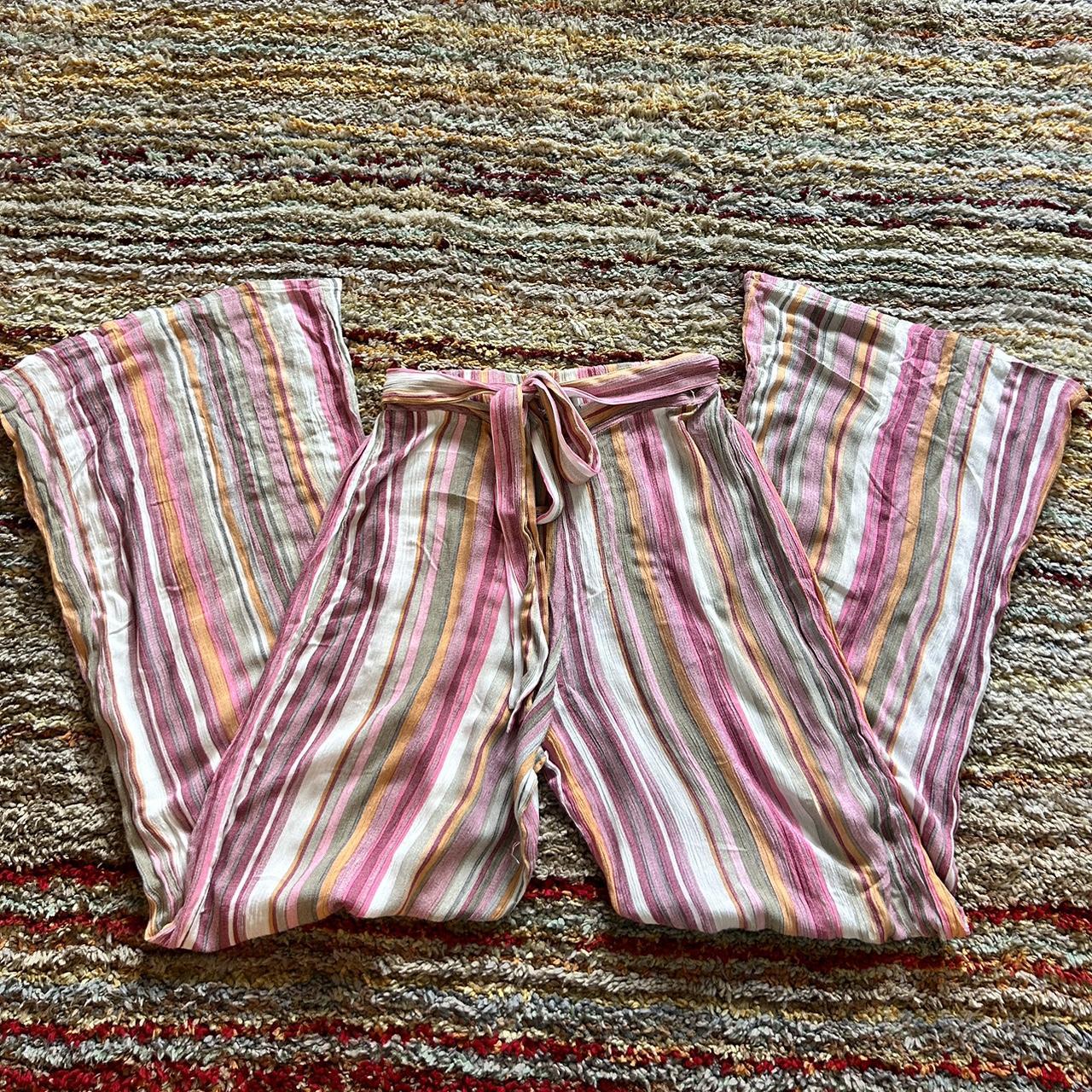 One hot sale striped pants