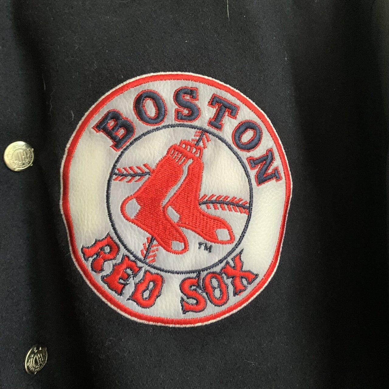 Maker of Jacket MLB Boston Red Sox Vintage Jeff Hamilton