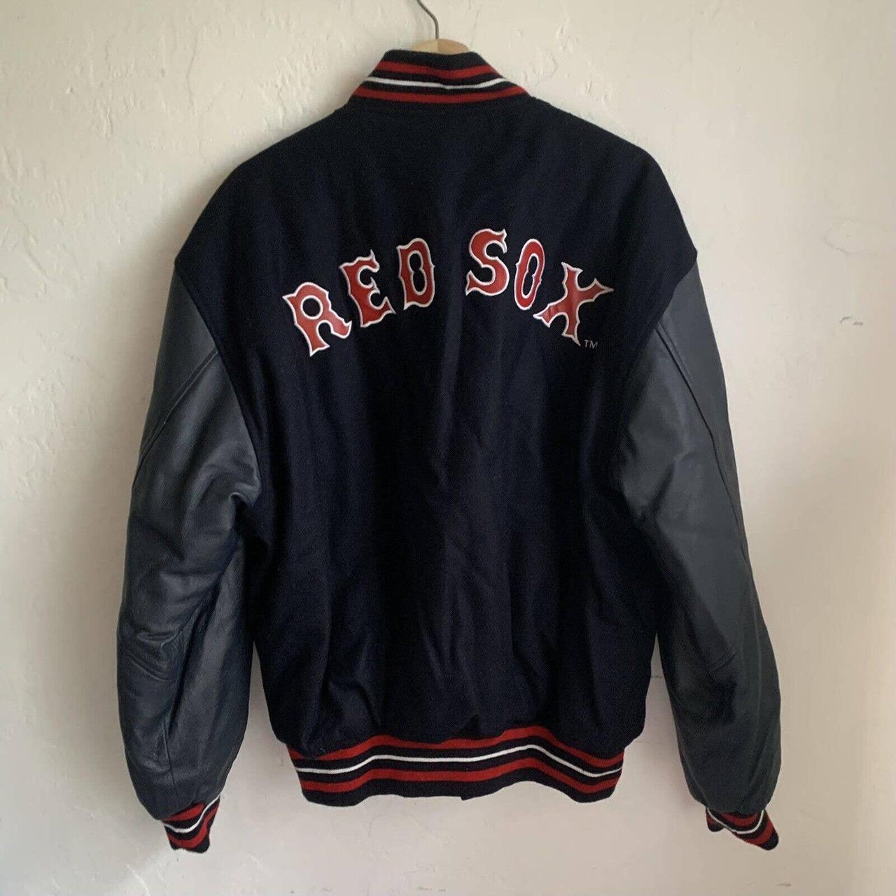 Maker of Jacket MLB Boston Red Sox Vintage Jeff Hamilton