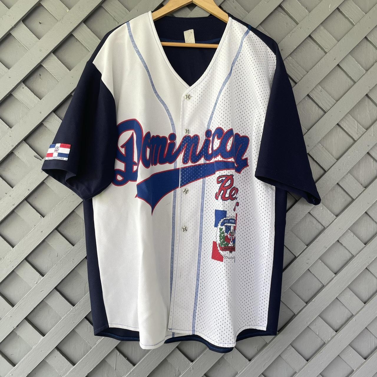 Dominican Republic Baseball Jersey - Depop