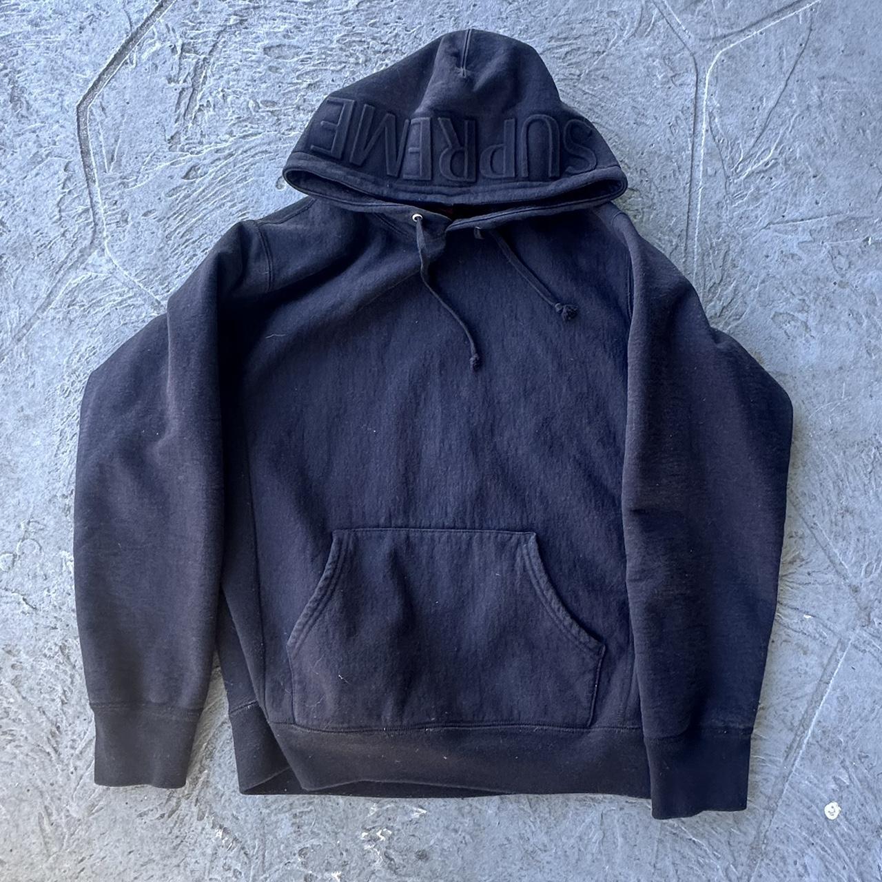 Supreme embossed clearance hoodie